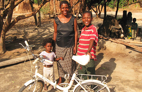 Bikes in Zambia