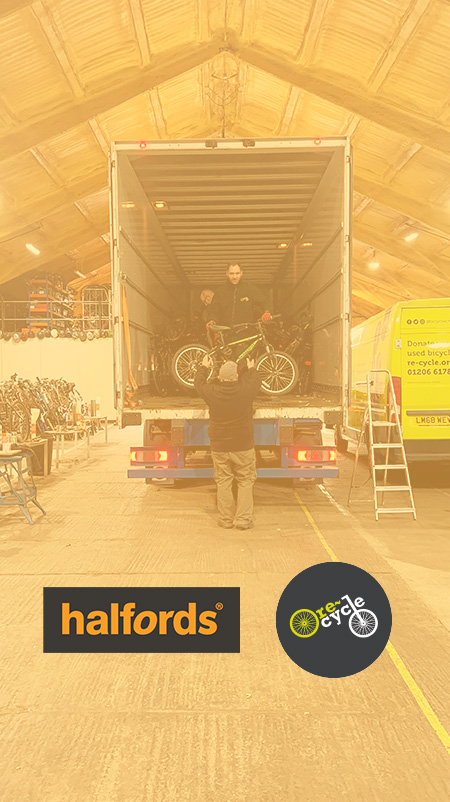 Halfords Partnership with Re Cycle Re Cycle