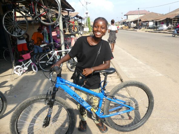 Sarah Sierra Leone
Bicycle Re-Cycle