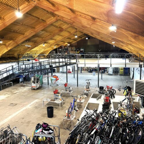 Re-Cycle Warehouse Mezznie Flooe Extension Colchester