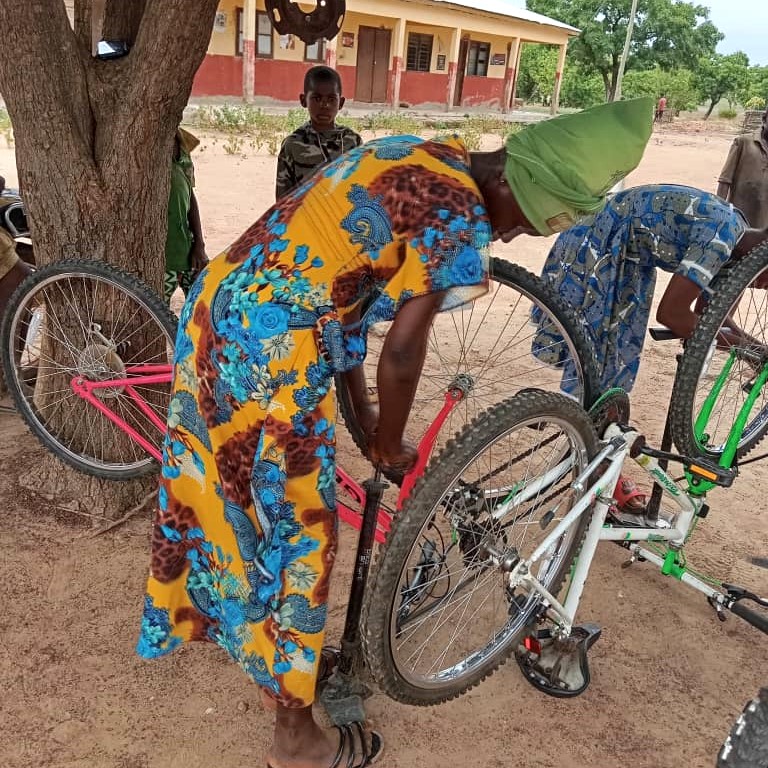 Village Bicycle Project Ghana partnership africa Charlotte