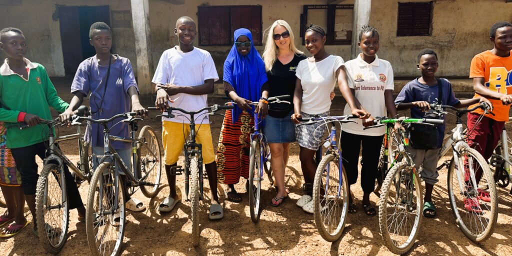 Equaid Sierra Leone Re-Cycle Bikes Charlotte Director