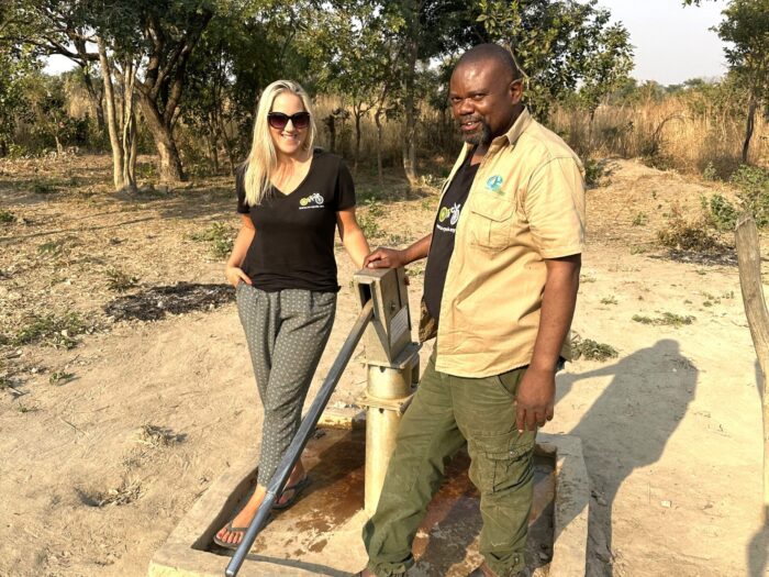 Re-Cycle Bikes to Zambia Building Boreholes water community