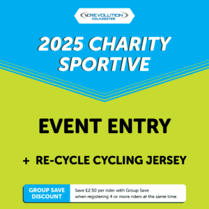EVENT ENTRY + Re-Cycle Cycling Jersey