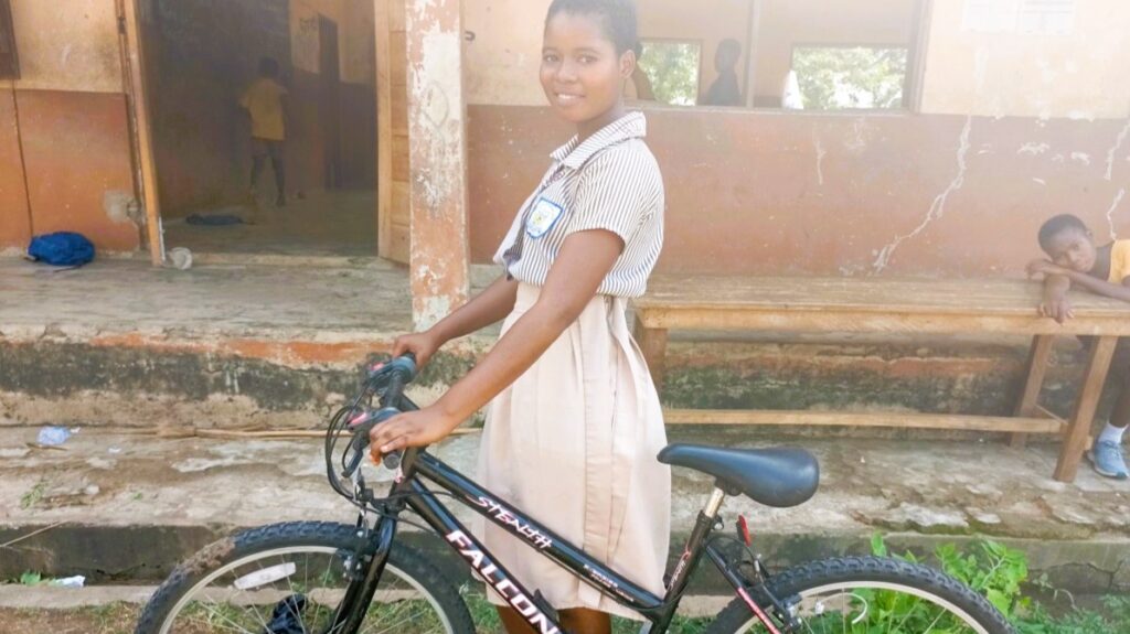 Learn to ride ghana 2025 Mariam