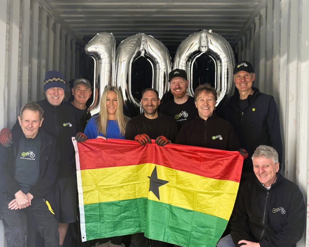 100th Container to Ghana 