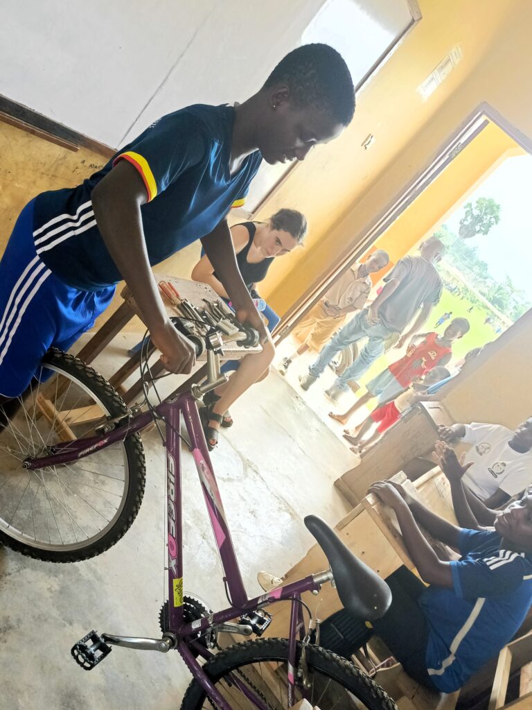 Bicycle Maintenancce Training Ghana