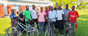 Malawi trip re-cycle ikes to africa