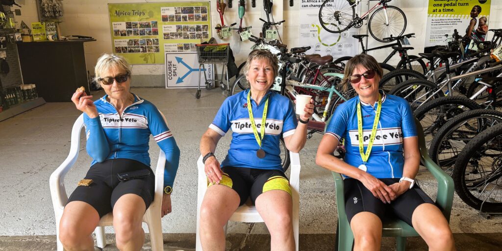 Re-Cycle Bikes to africa sportive tiptree velo