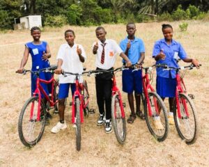 Bike distribution school sierra leone