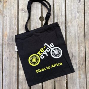 Black Re-Cycle Tote Bag 1