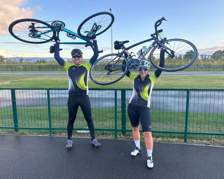 Cycle ride fundraise for re-cycle