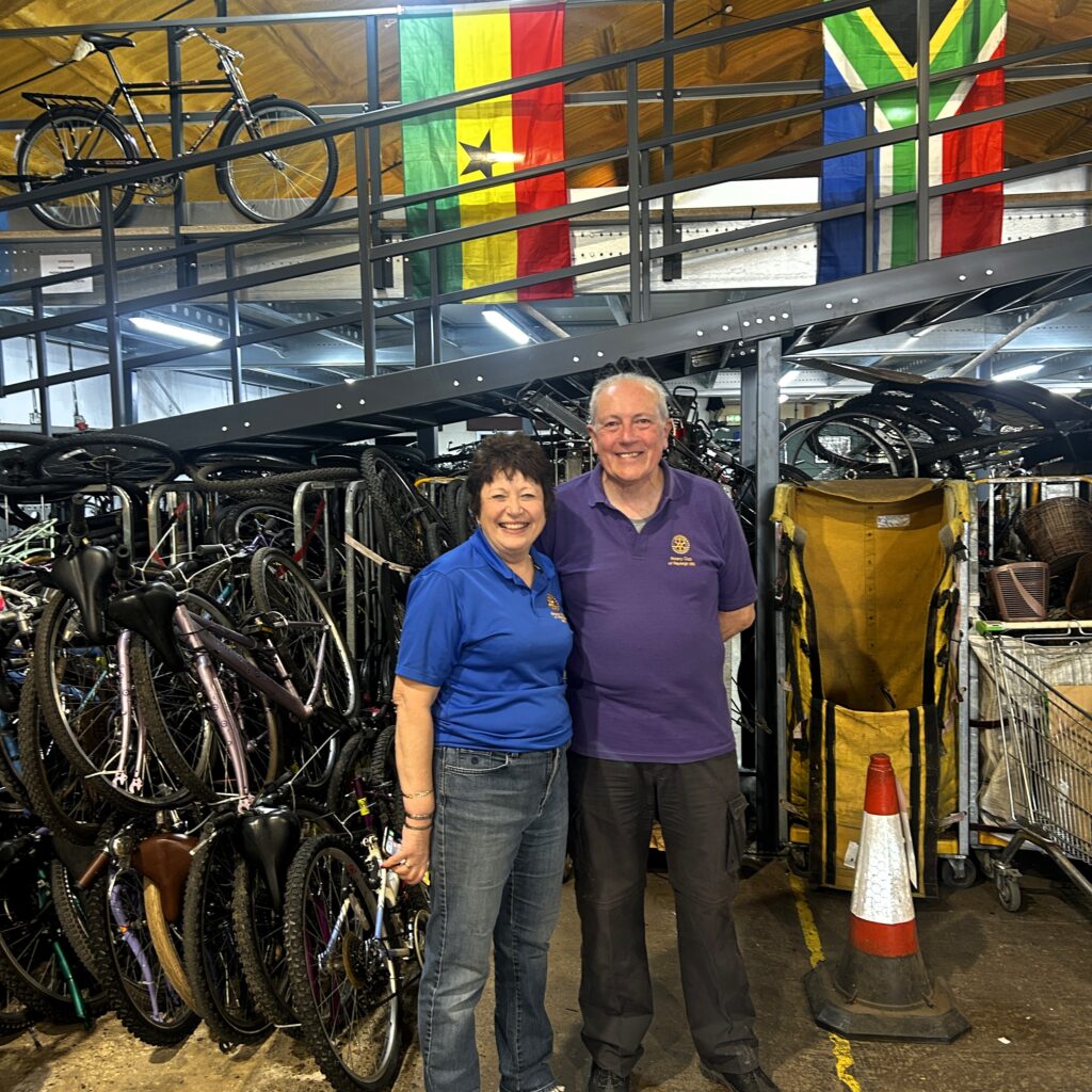 Rotary Club of Rayleigh Mill bike collection