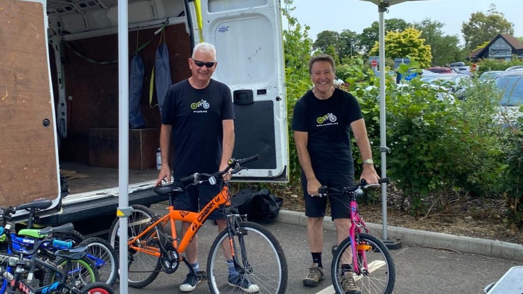 volunteer op up bicycle collection perrywoods