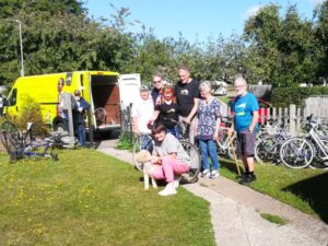 Clare Baptist Church bike collection