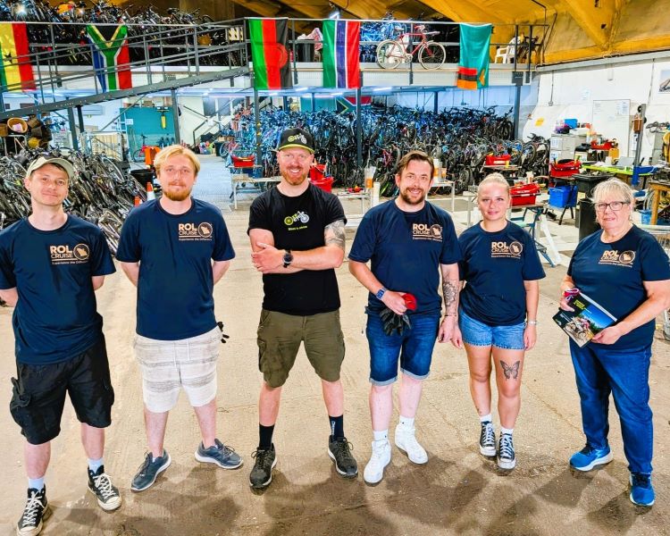 ROL Cruises volunteer local charity re-cycle colchester