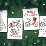 Charity Christmas Cards Bike Cycling